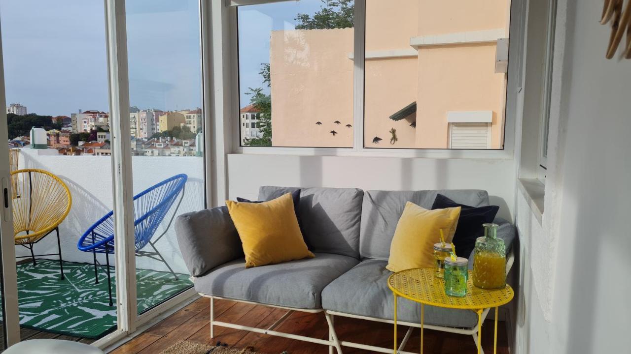 Happy Stay Lisbon - Suite With A View, Private Terrace & Ac Экстерьер фото