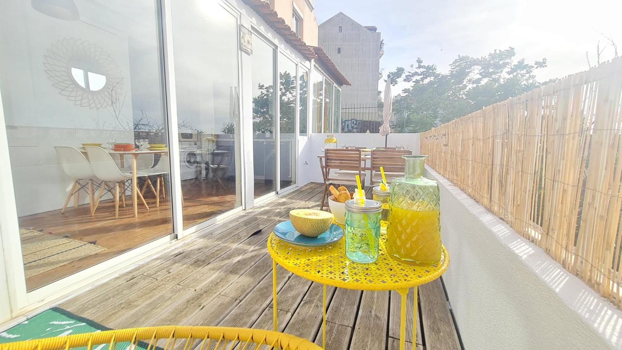Happy Stay Lisbon - Suite With A View, Private Terrace & Ac Экстерьер фото